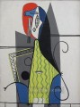 Femme dans un fauteuil 3 1927 Cubism